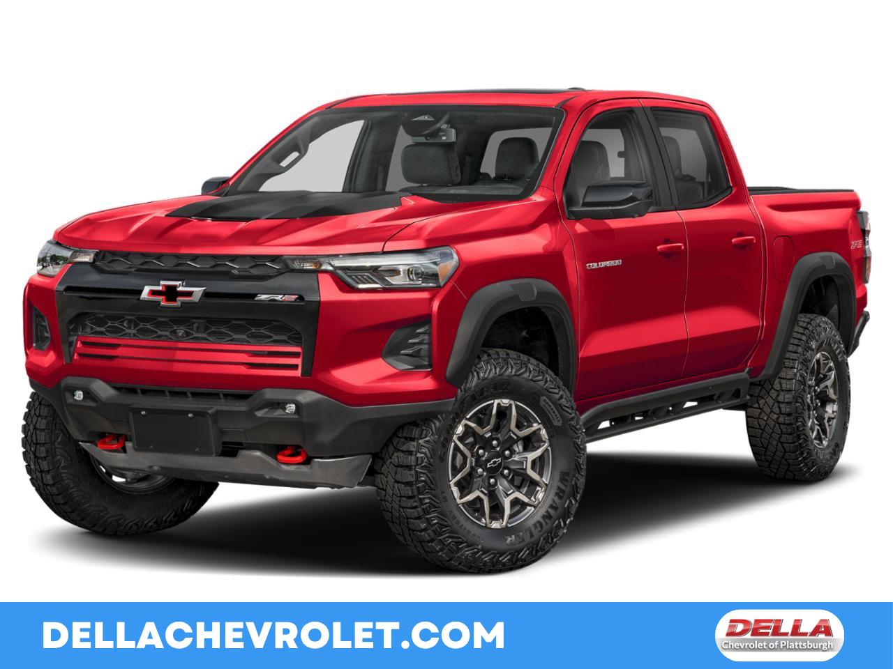 Radiant Red Tintcoat 2025 Chevrolet Colorado Pickup Truck Four-Wheel Drive 8-Speed Automatic