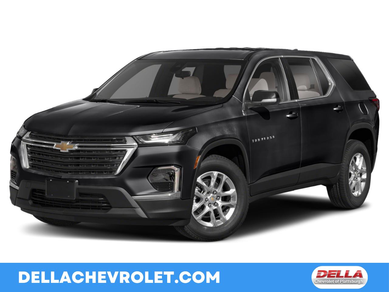 Mosaic Black Metallic 2023 Chevrolet Traverse SUV / Crossover Four-Wheel Drive 9-Speed Automatic