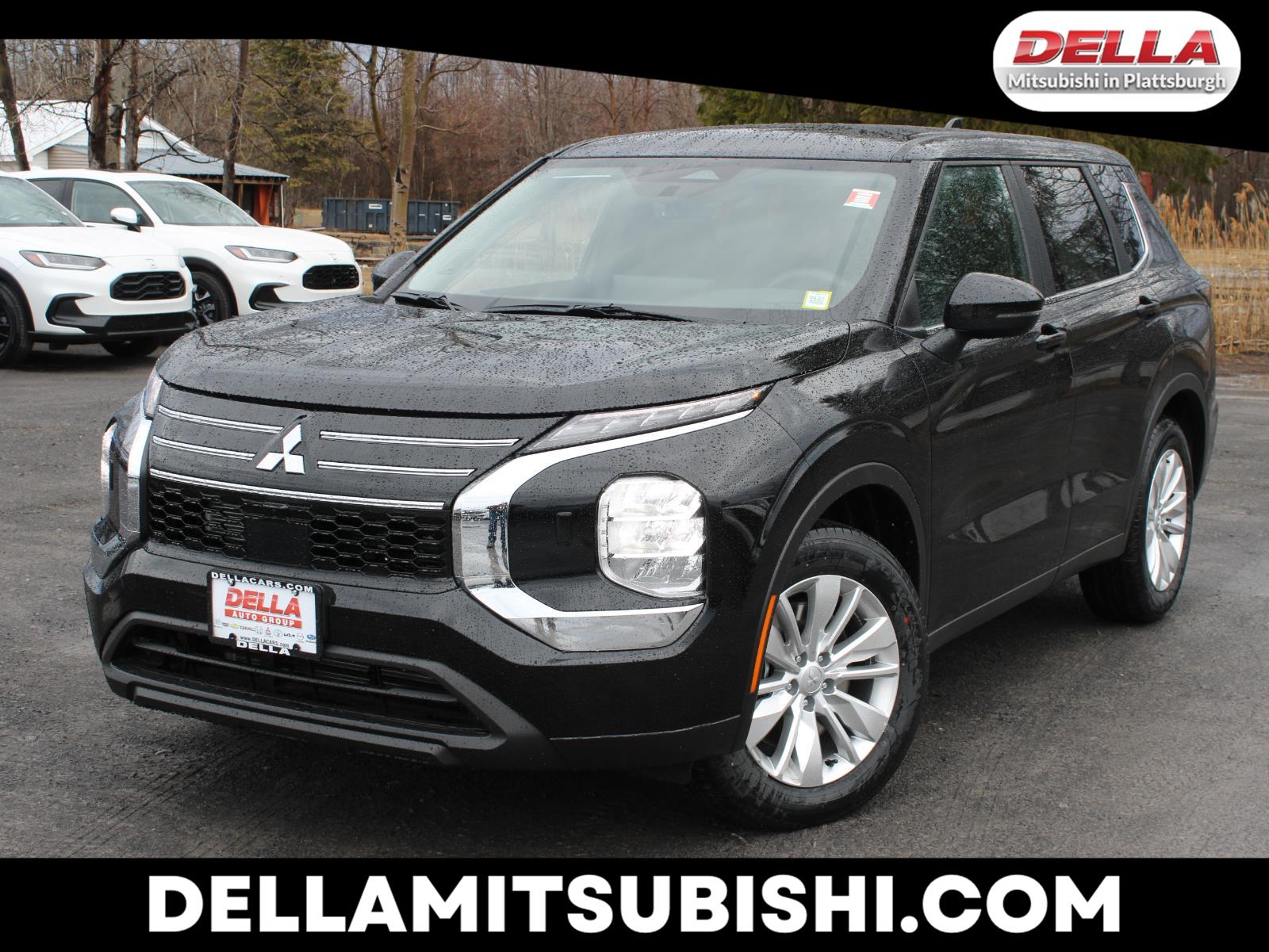 Labrador Black Pearl 2026 Mitsubishi Outlander ES FWD SUV / Crossover Front-Wheel Drive Continuously Variable Transmission