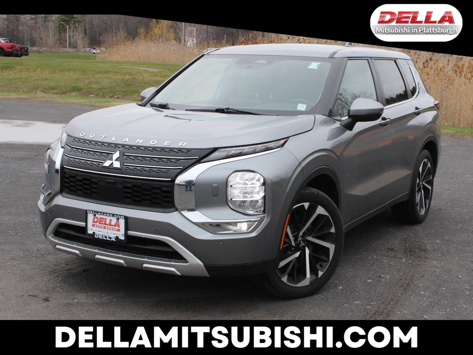 Mercury Gray Metallic 2022 Mitsubishi Outlander SE S-AWC SUV / Crossover All-Wheel Drive Continuously Variable Transmission