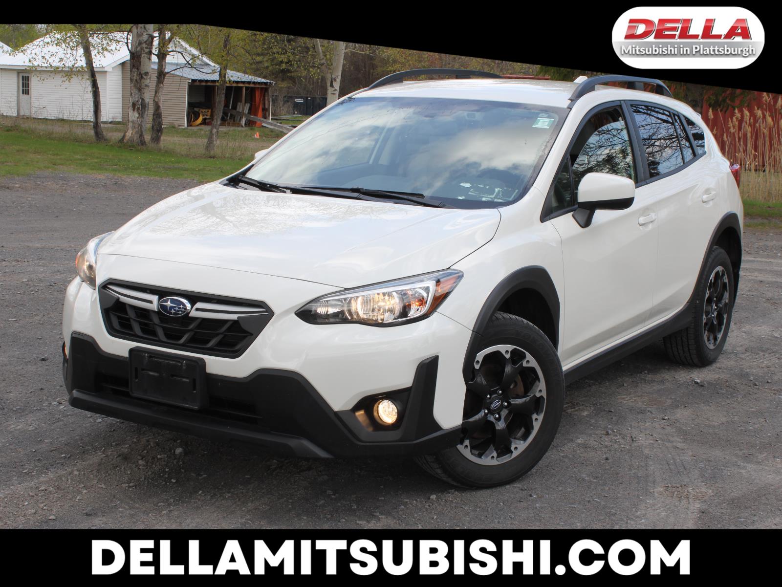 Crystal White Pearl 2022 Subaru Crosstrek SUV / Crossover All-Wheel Drive Continuously Variable Transmission