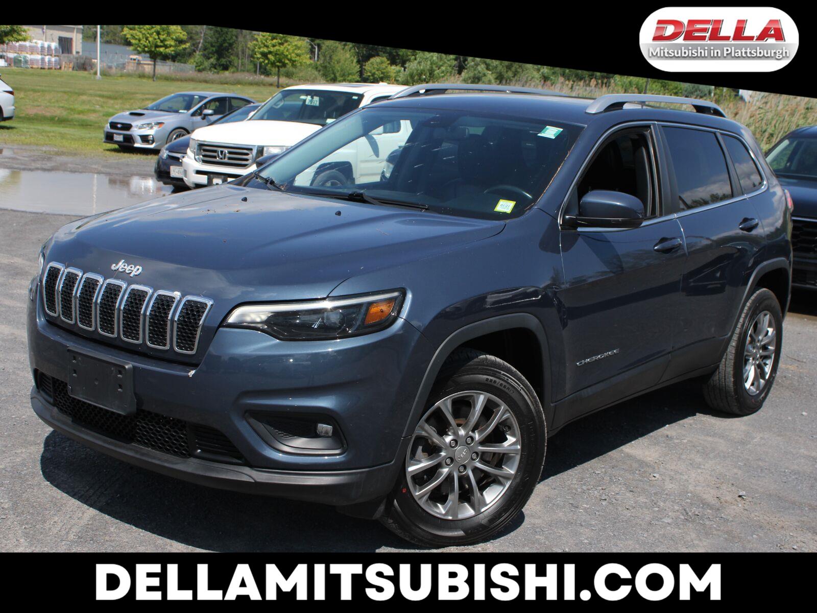 Blue Shade Pearlcoat 2019 Jeep Cherokee SUV / Crossover Four-Wheel Drive 9-Speed Automatic