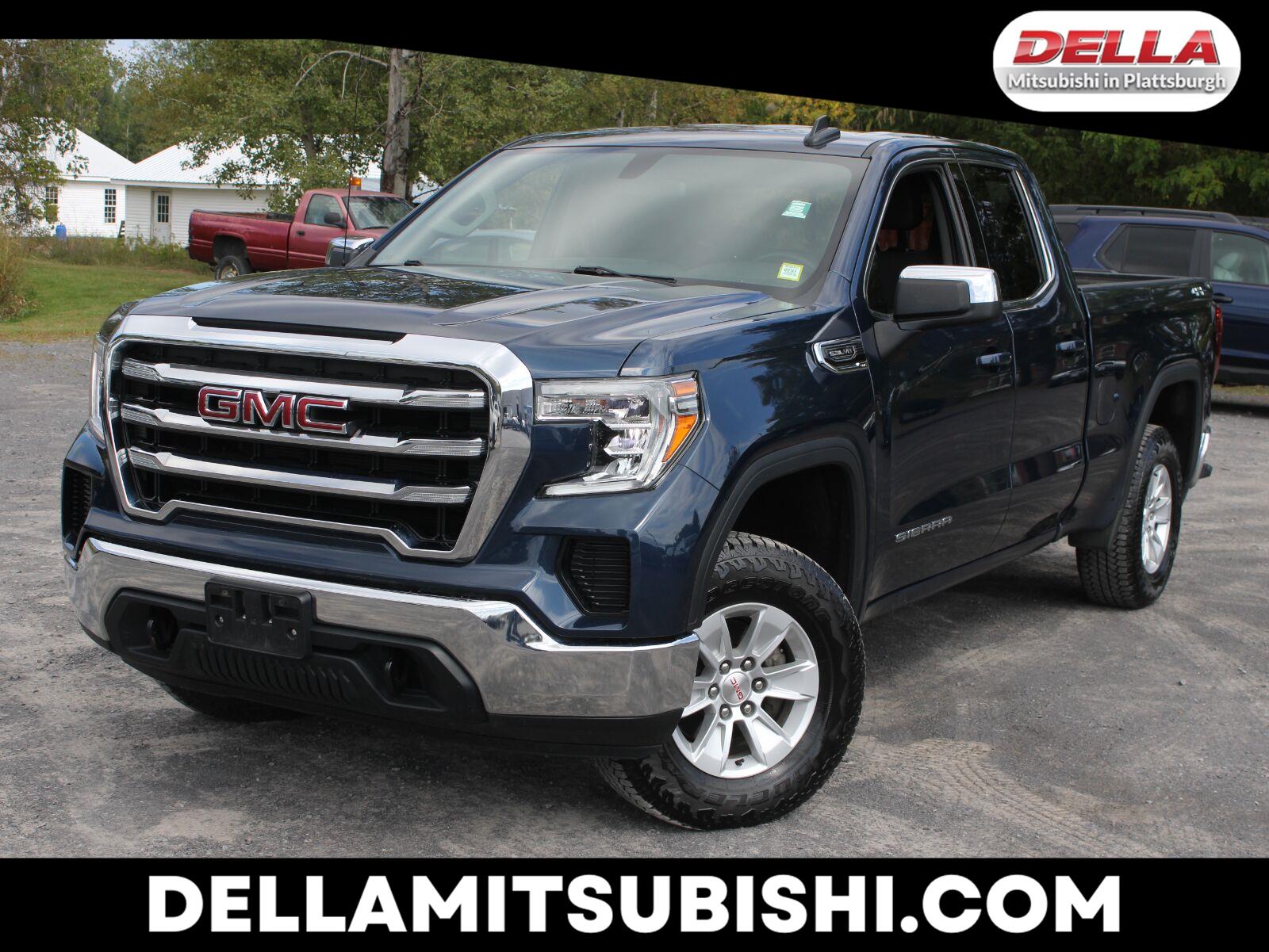 Pacific Blue Metallic 2020 GMC Sierra 1500 Pickup Truck Four-Wheel Drive Automatic