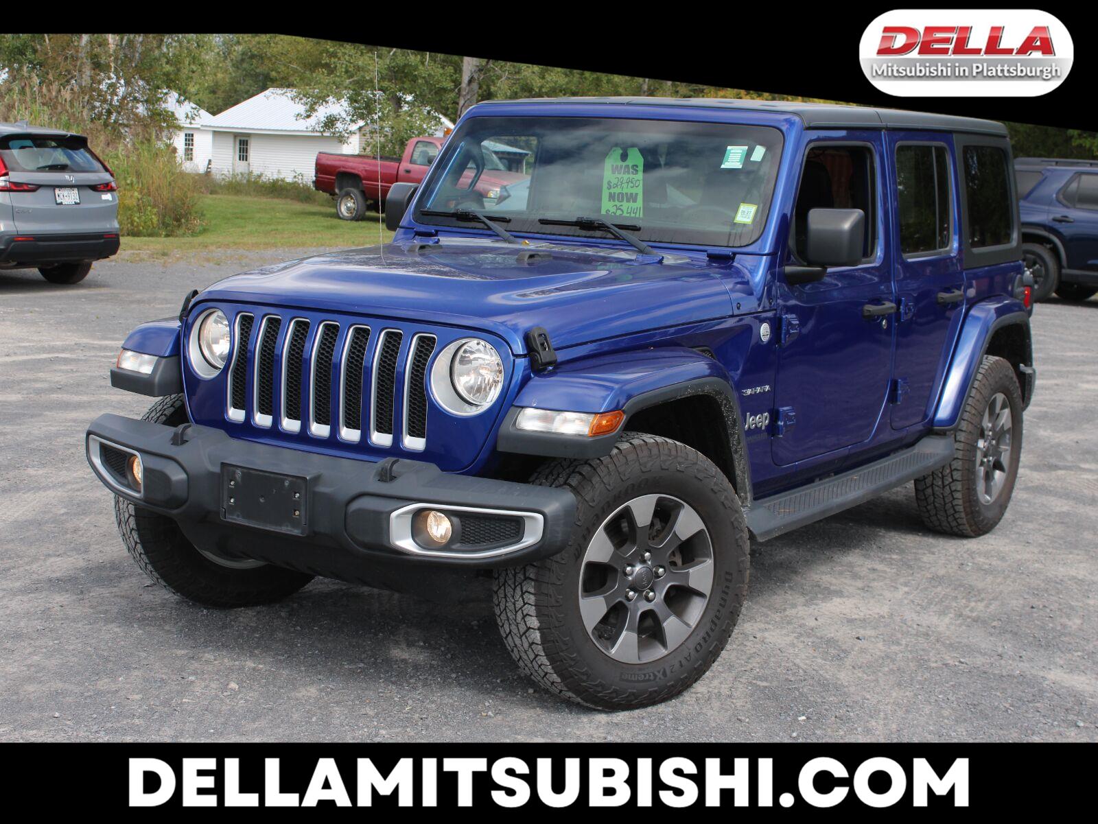 Ocean Blue Metallic Clearcoat 2018 Jeep Wrangler SUV / Crossover Four-Wheel Drive 8-Speed Automatic