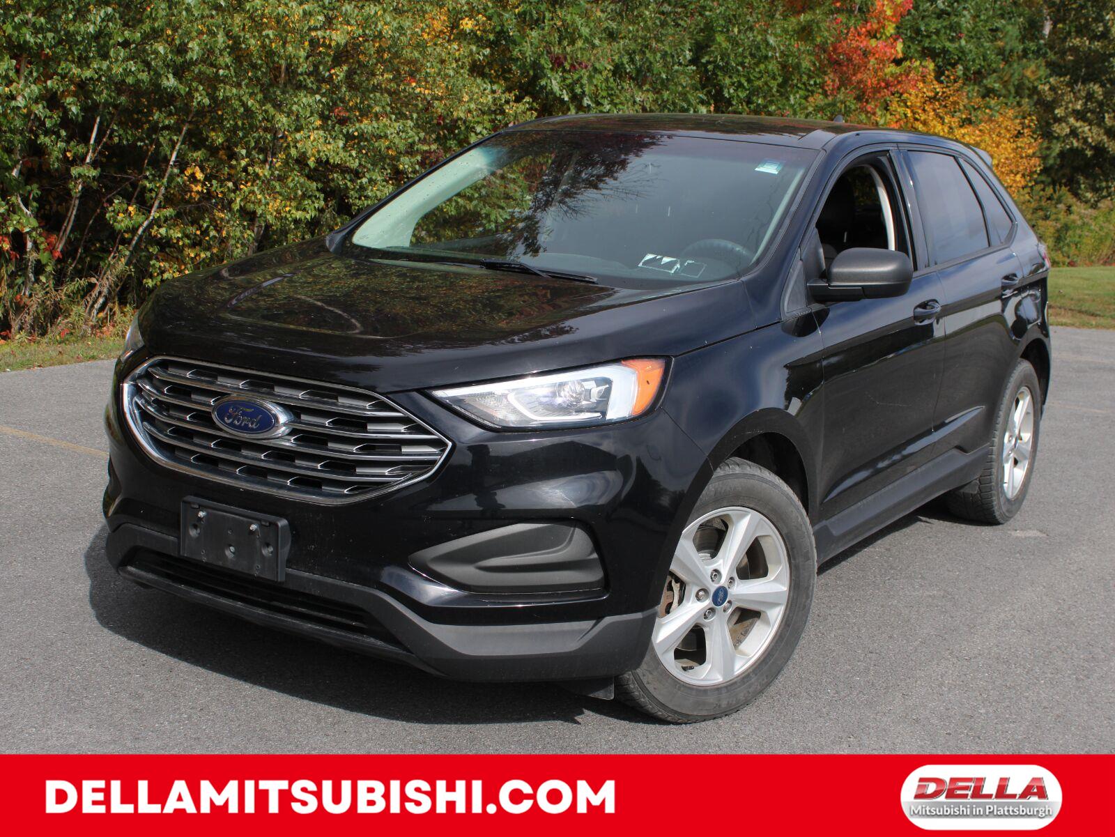 Agate Black Metallic 2019 Ford Edge SUV / Crossover All-Wheel Drive 8-Speed Automatic