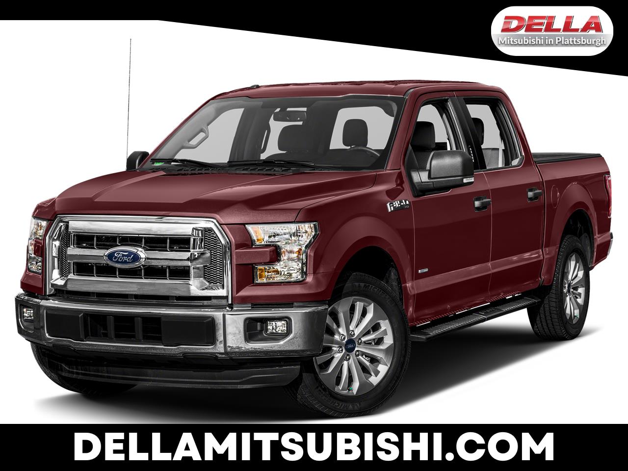 2015 Ford F-150 XLT SuperCrew 4WD Pickup Truck Four-Wheel Drive 6-Speed Automatic