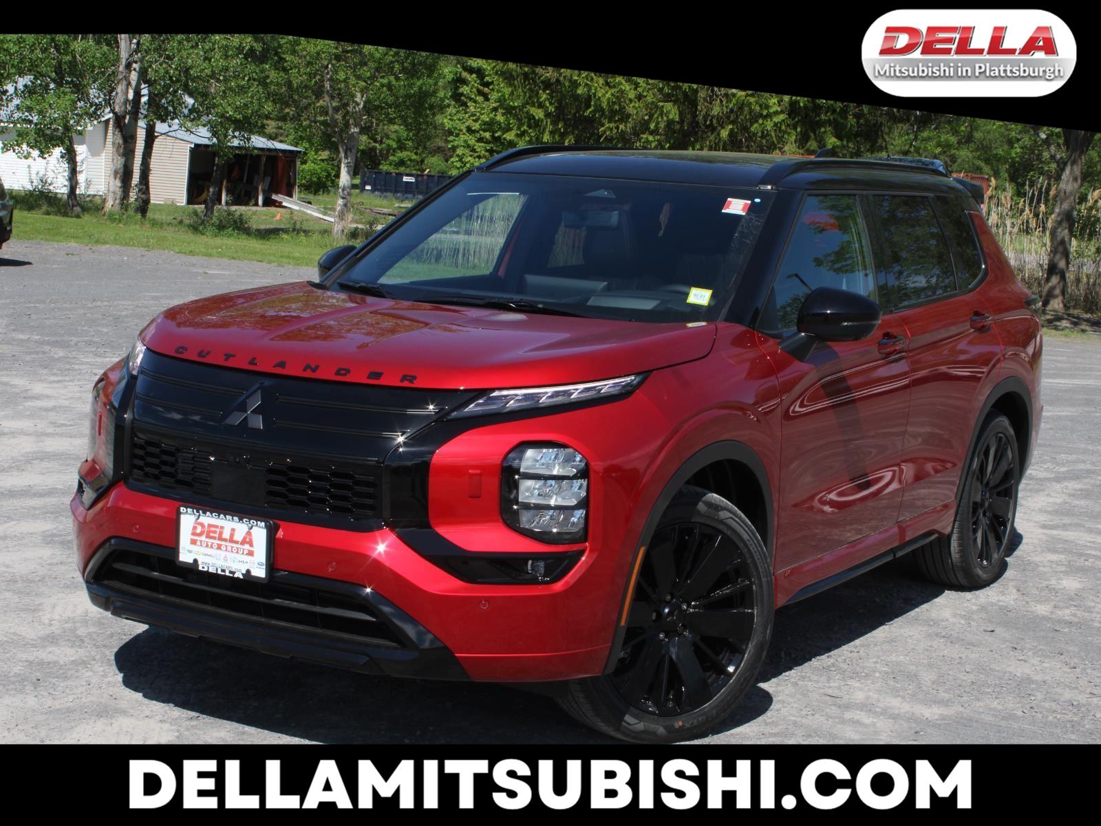 Red 2026 Mitsubishi Outlander Black Edition FWD SUV / Crossover Front-Wheel Drive Continuously Variable Transmission