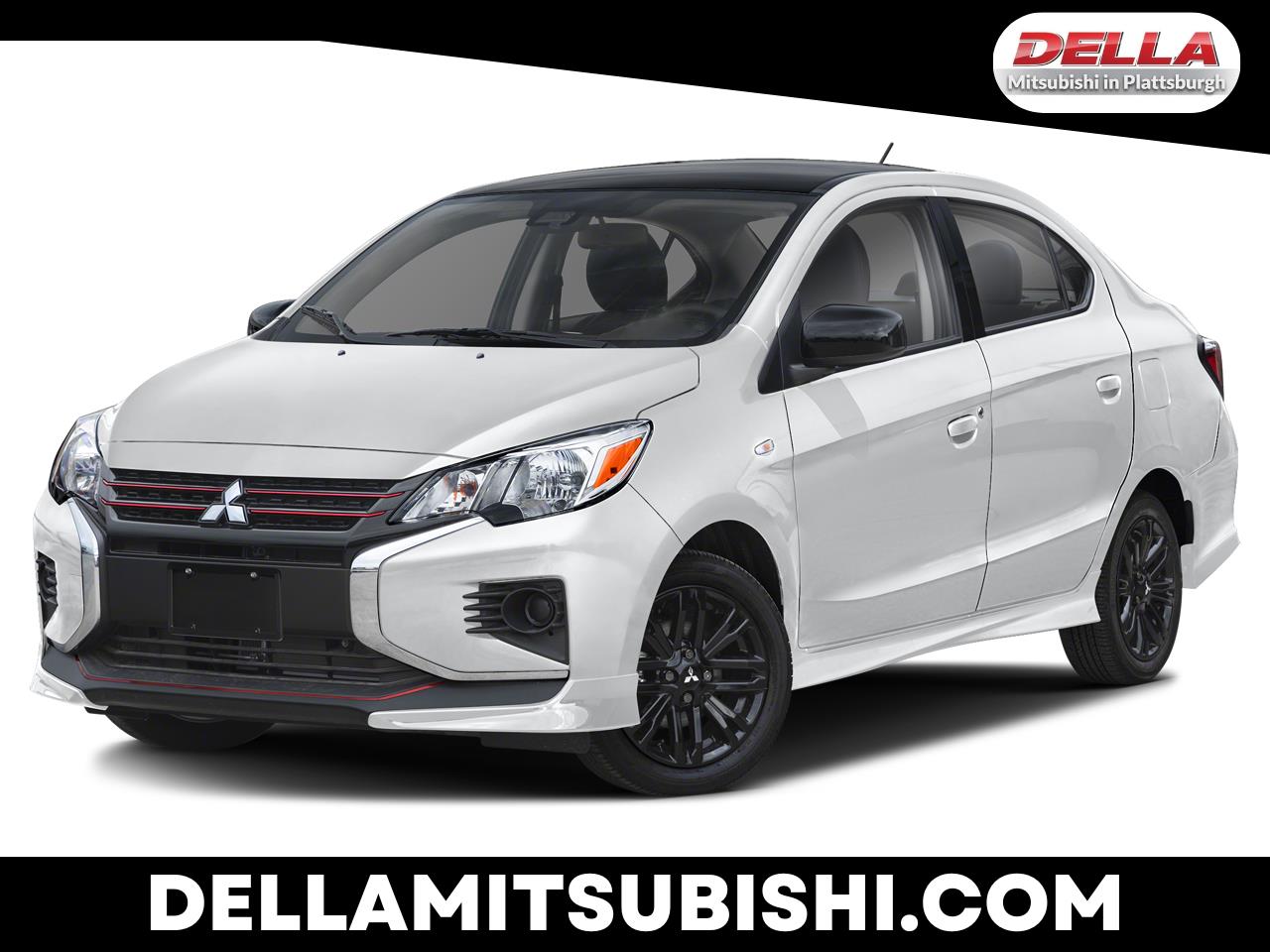 Black 2024 Mitsubishi Mirage G4 Sedan Front-Wheel Drive Manual