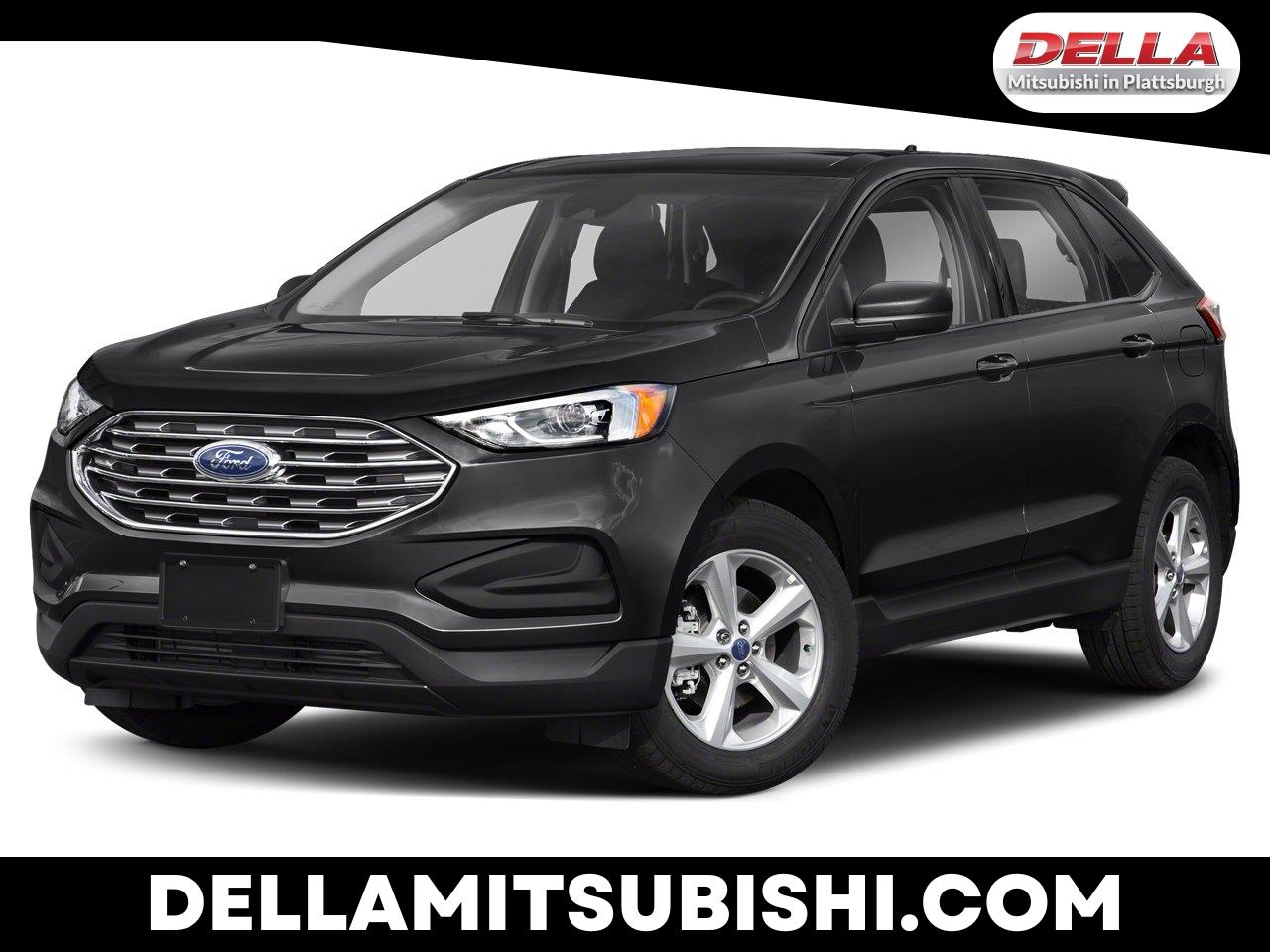 Agate Black Metallic 2019 Ford Edge SUV / Crossover All-Wheel Drive 8-Speed Automatic