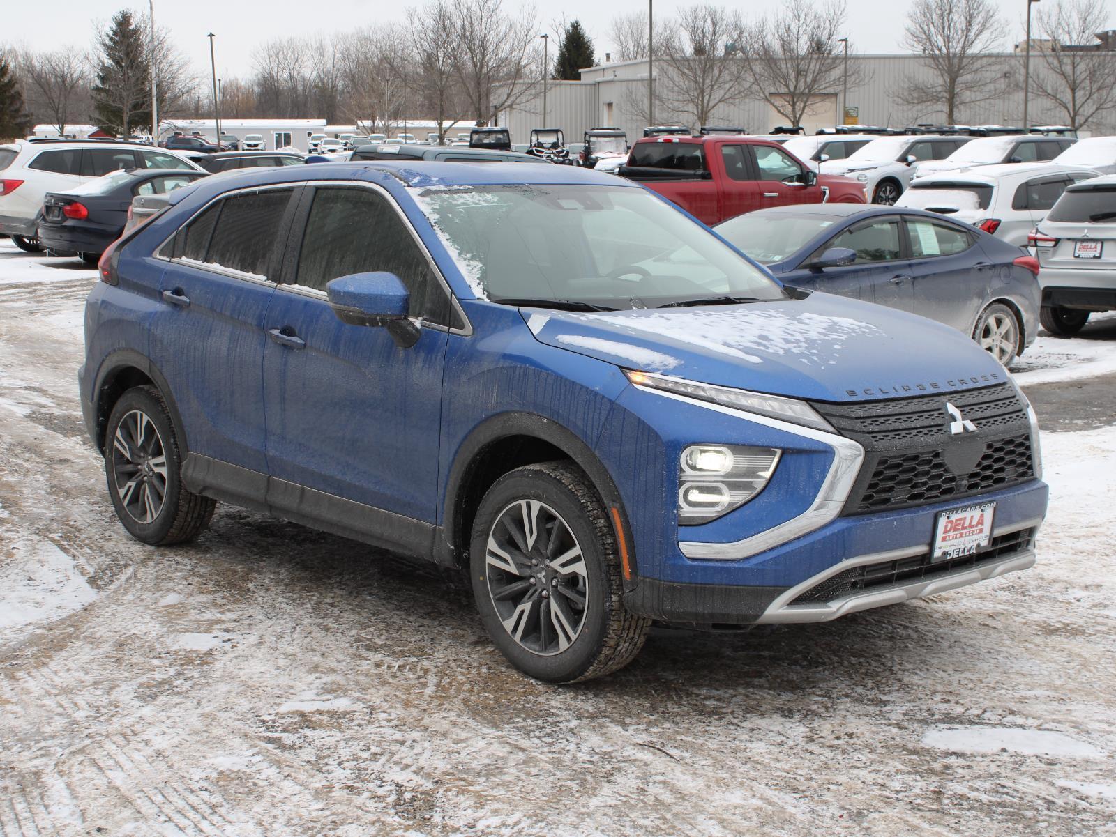Lightning Blue Metallic 2026 Mitsubishi Eclipse Cross SUV / Crossover All-Wheel Drive Continuously Variable Transmission