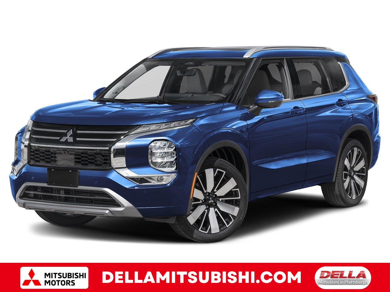 Cosmic Blue Metallic 2026 Mitsubishi Outlander SUV / Crossover Front-Wheel Drive Continuously Variable Transmission