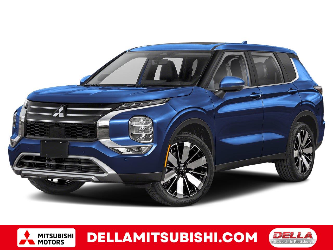 Cosmic Blue Metallic 2026 Mitsubishi Outlander SUV / Crossover Front-Wheel Drive Continuously Variable Transmission