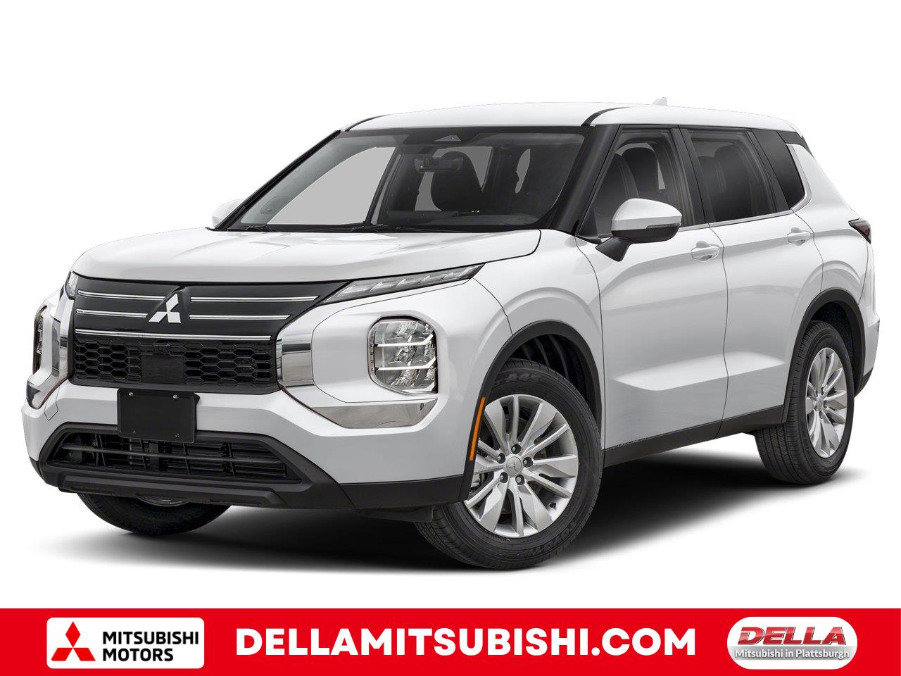 White Diamond 2026 Mitsubishi Outlander SUV / Crossover Front-Wheel Drive Continuously Variable Transmission