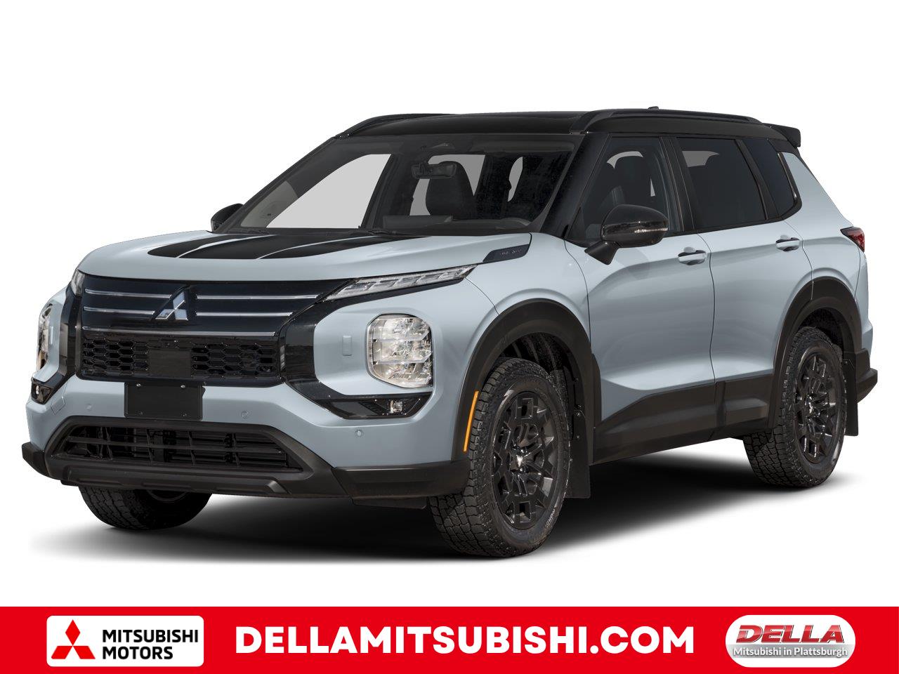 White Diamond/Black Roof 2026 Mitsubishi Outlander SUV / Crossover All-Wheel Drive Continuously Variable Transmission