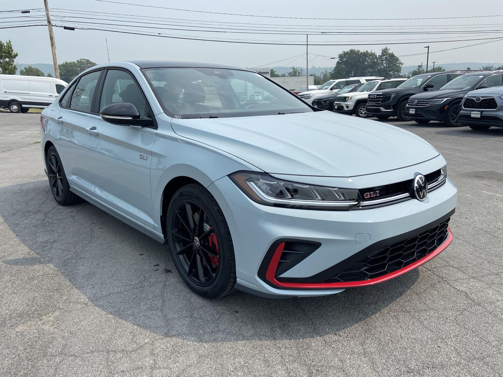 Monument Gray w/Deep Black Roof 2026 Volkswagen Jetta GLI Sedan Front-Wheel Drive Automatic