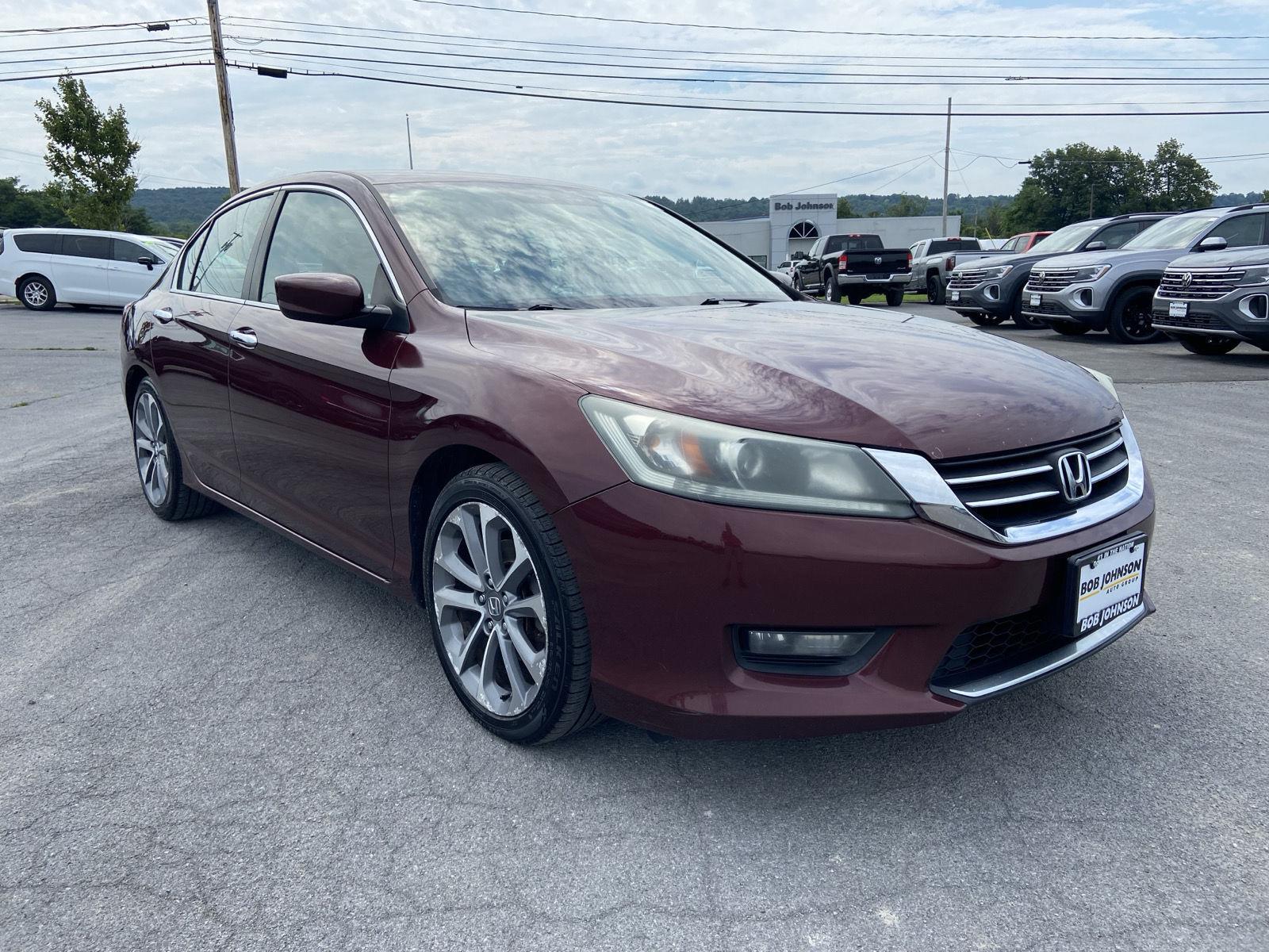 Basque Red Pearl II 2015 Honda Accord Sedan Front-Wheel Drive Continuously Variable Transmission