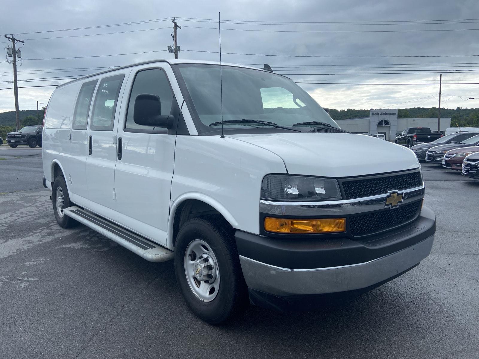 Summit White 2025 Chevrolet Express Cargo Van Rear-Wheel Drive 8-Speed Automatic