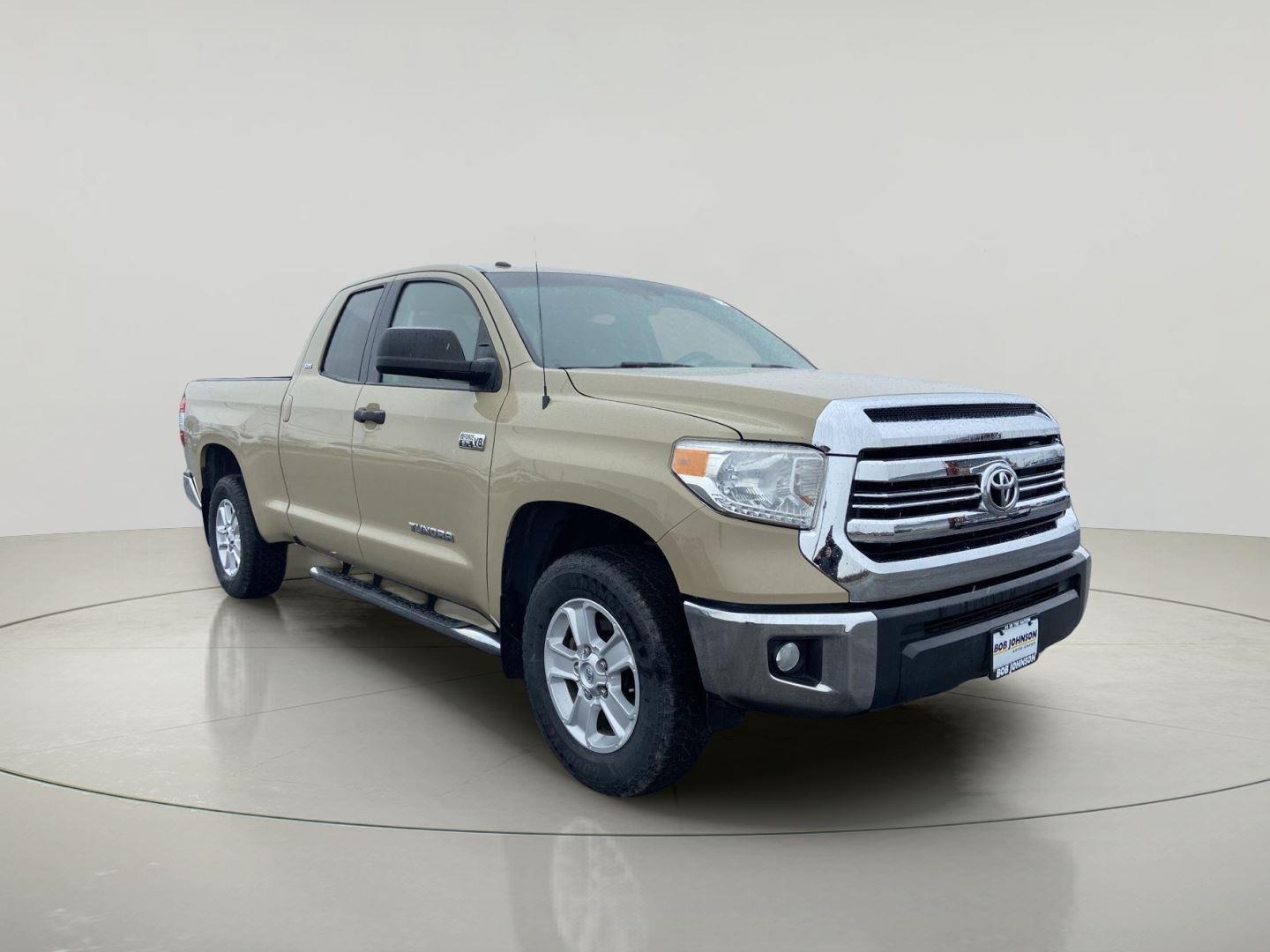 Quicksand 2017 Toyota Tundra SR5 Double Cab 5.7L 4WD Pickup Truck Four-Wheel Drive 6-Speed Automatic