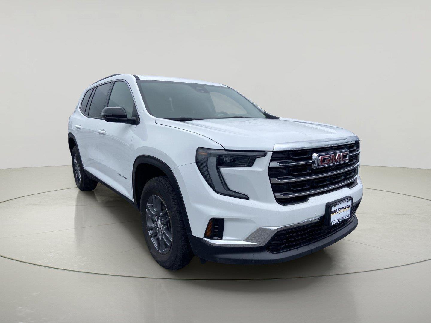 Summit White 2025 GMC Acadia SUV / Crossover Four-Wheel Drive 8-Speed Automatic