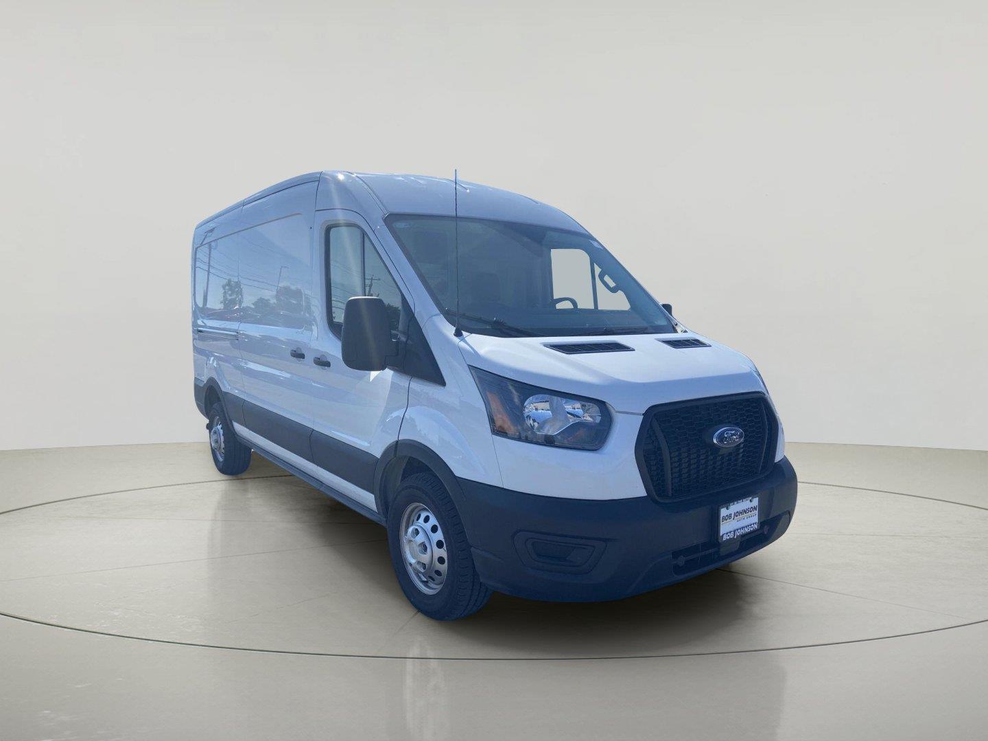 Oxford White 2025 Ford Transit Cargo Van All-Wheel Drive Automatic