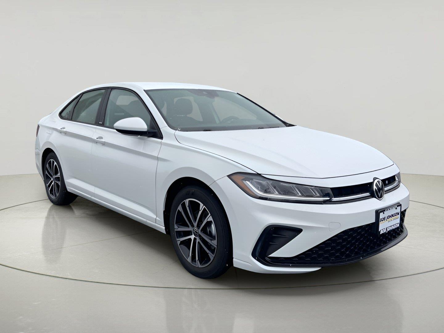 Pure White 2026 Volkswagen Jetta Sedan Front-Wheel Drive Automatic