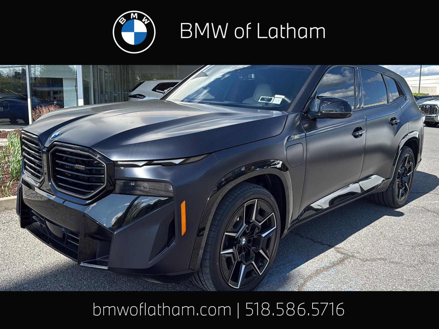 Carbon Black Metallic 2025 BMW XM AWD SUV / Crossover All-Wheel Drive Automatic