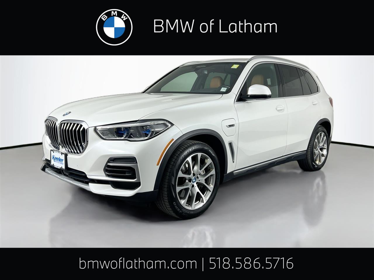 Mineral White Metallic 2023 BMW X5 xDrive45e AWD SUV / Crossover All-Wheel Drive Automatic
