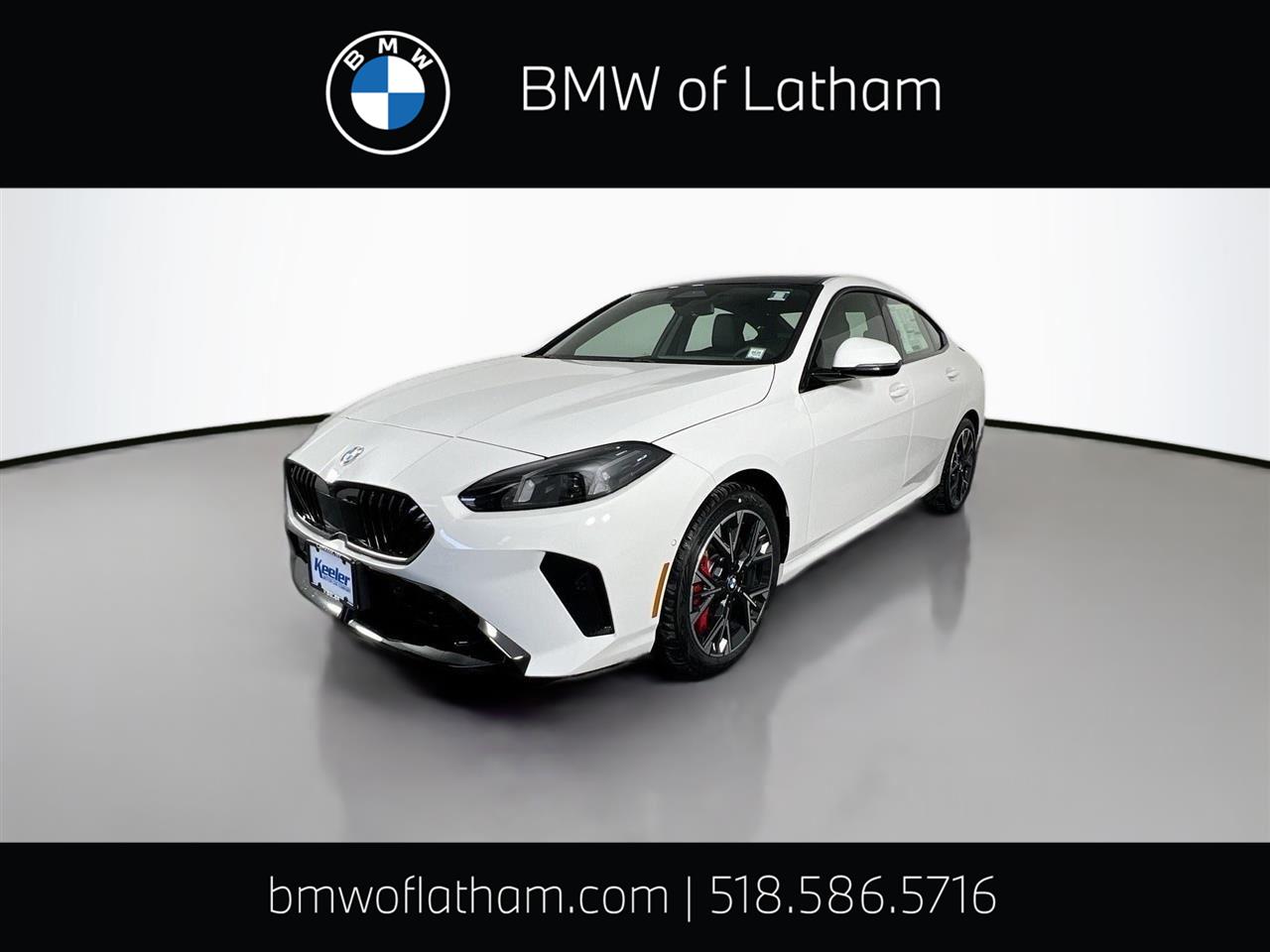 Alpine White 2025 BMW 2 Series 228 Gran Coupe xDrive Sedan All-Wheel Drive 7-Speed Dual Clutch