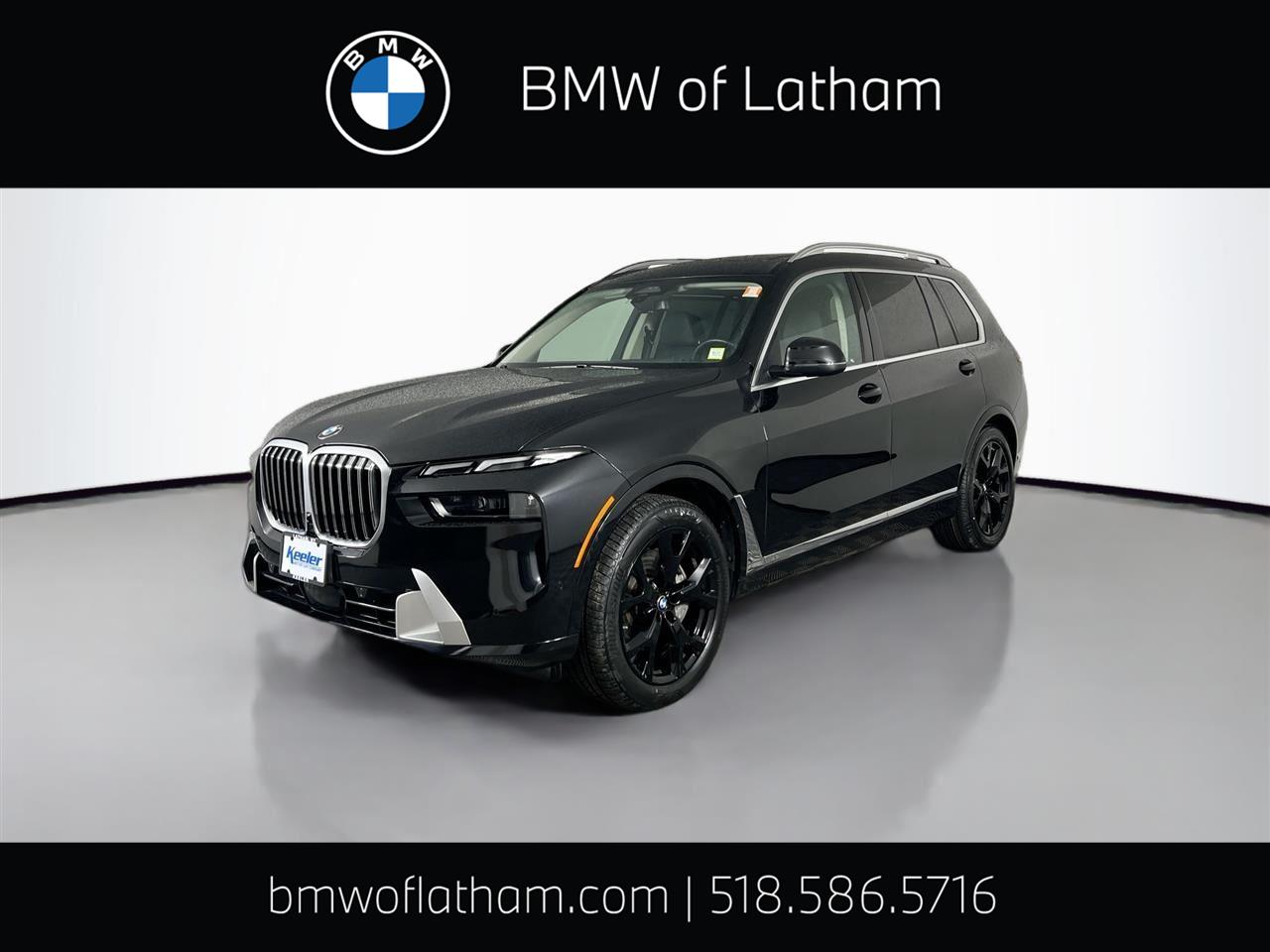 Black Sapphire Metallic 2023 BMW X7 xDrive40i AWD SUV / Crossover All-Wheel Drive Automatic