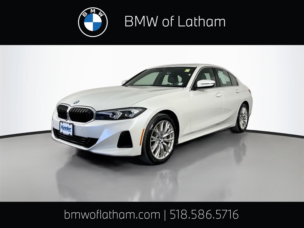 Mineral White Metallic 2024 BMW 3 Series 330i xDrive AWD Sedan All-Wheel Drive Automatic