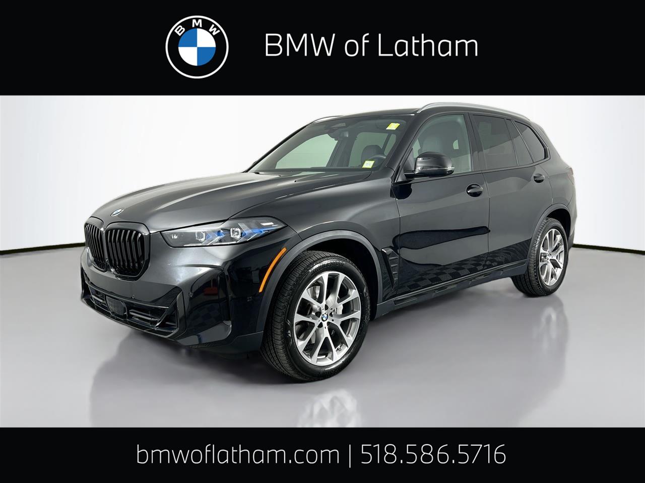 Black Sapphire Metallic 2025 BMW X5 xDrive40i AWD SUV / Crossover All-Wheel Drive Automatic