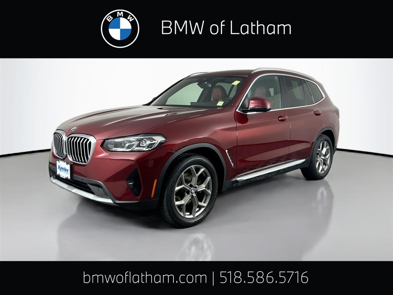 Aventurin Red Metallic 2023 BMW X3 xDrive30i AWD SUV / Crossover All-Wheel Drive Automatic