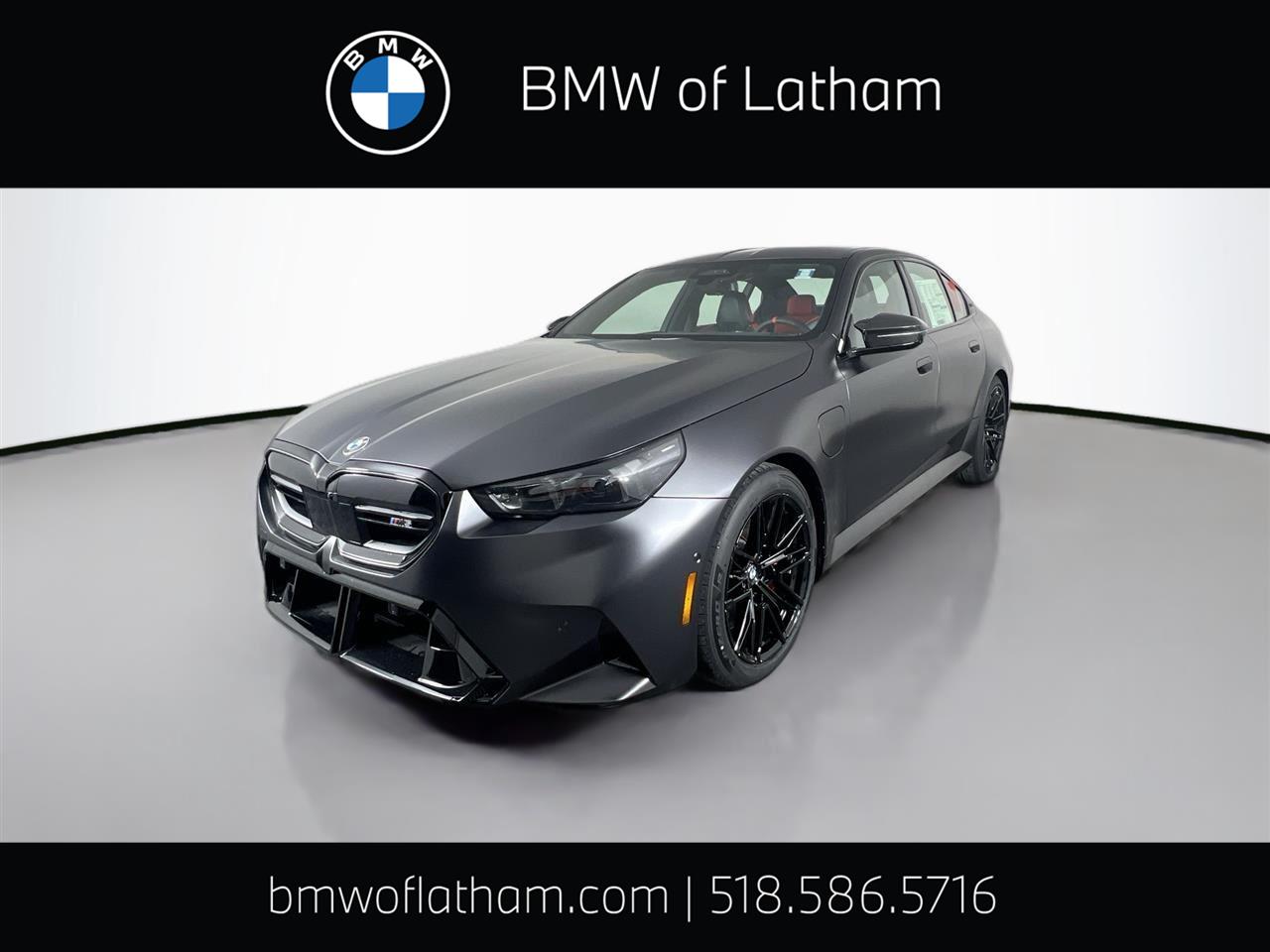 Gray (Frozen Deep Grey Metallic) 2026 BMW M5 AWD Sedan All-Wheel Drive Automatic