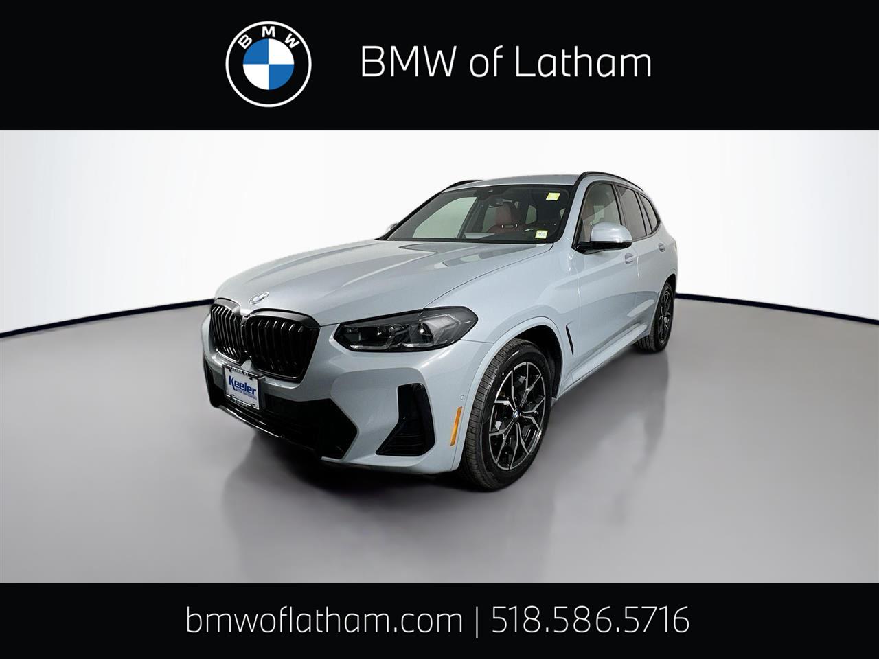 Gray (Brooklyn Grey Metallic) 2024 BMW X3 xDrive30i AWD SUV / Crossover All-Wheel Drive Automatic