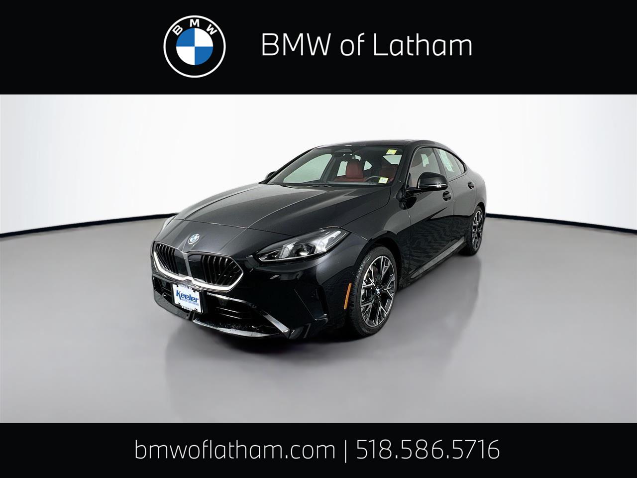 Black Sapphire Metallic 2025 BMW 2 Series 228 Gran Coupe xDrive Sedan All-Wheel Drive 7-Speed Dual Clutch
