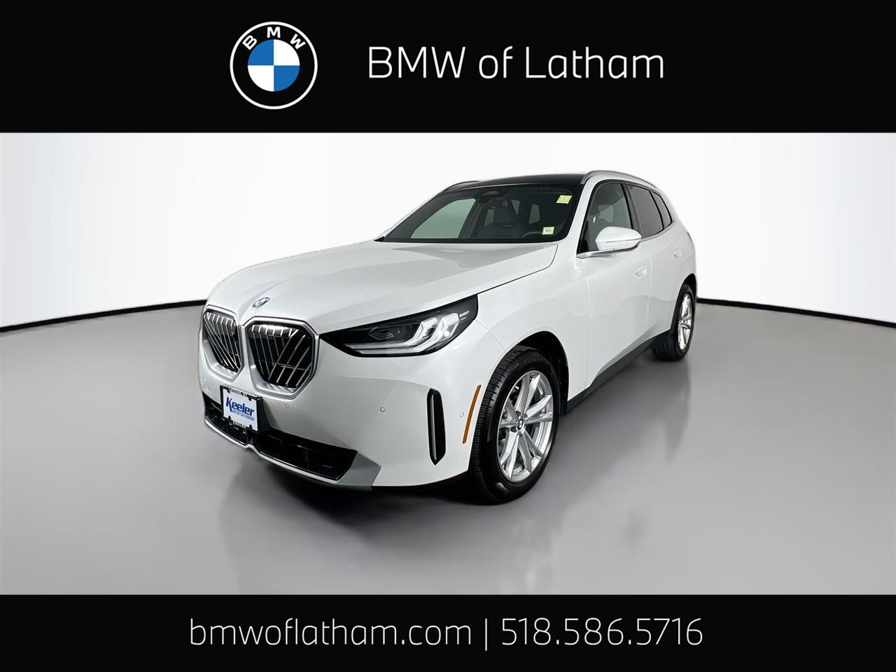 Mineral White Metallic 2025 BMW X3 30 xDrive SUV / Crossover All-Wheel Drive Automatic