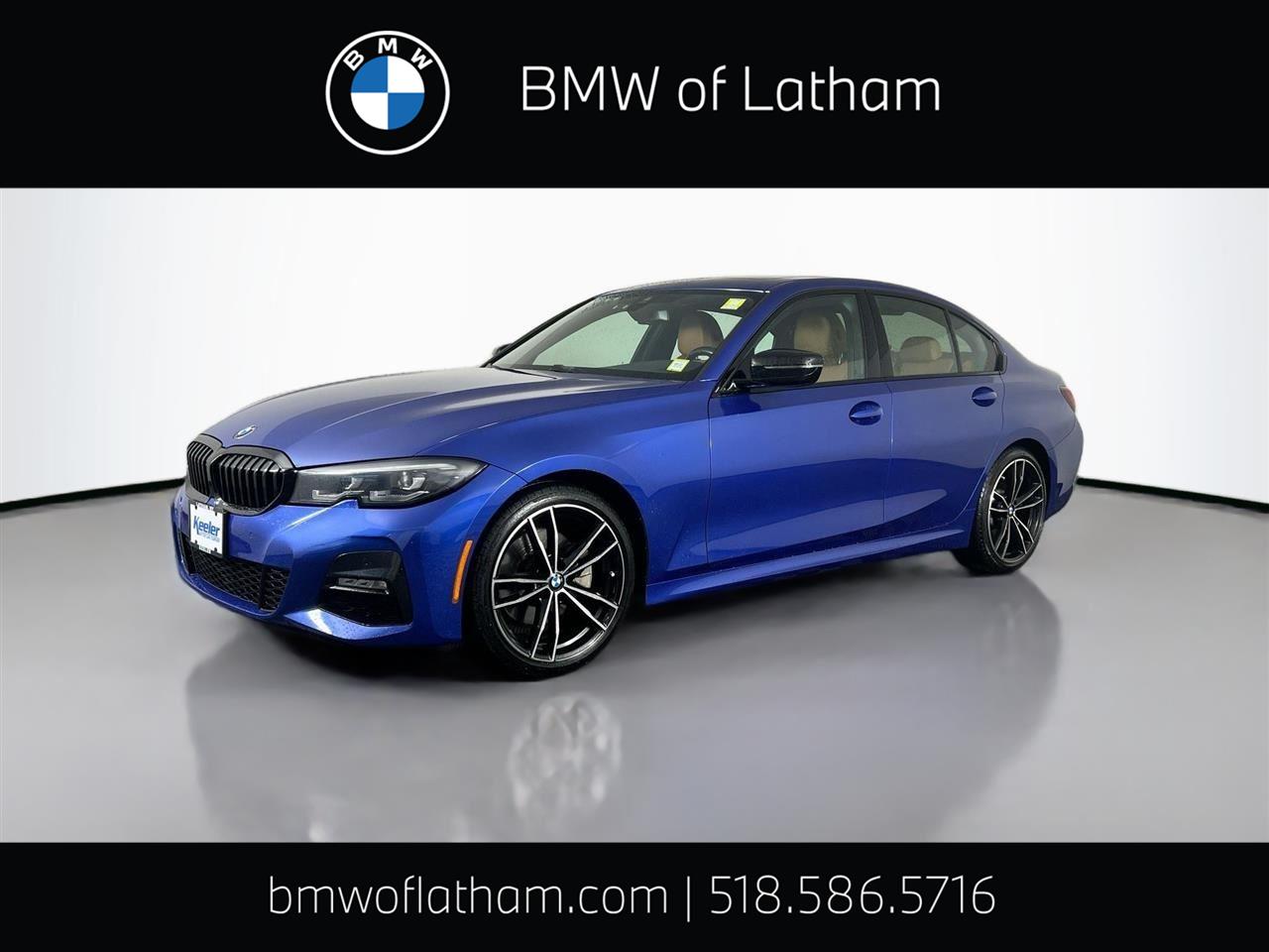 Portimao Blue Metallic 2022 BMW 3 Series 330i xDrive AWD Sedan All-Wheel Drive Automatic