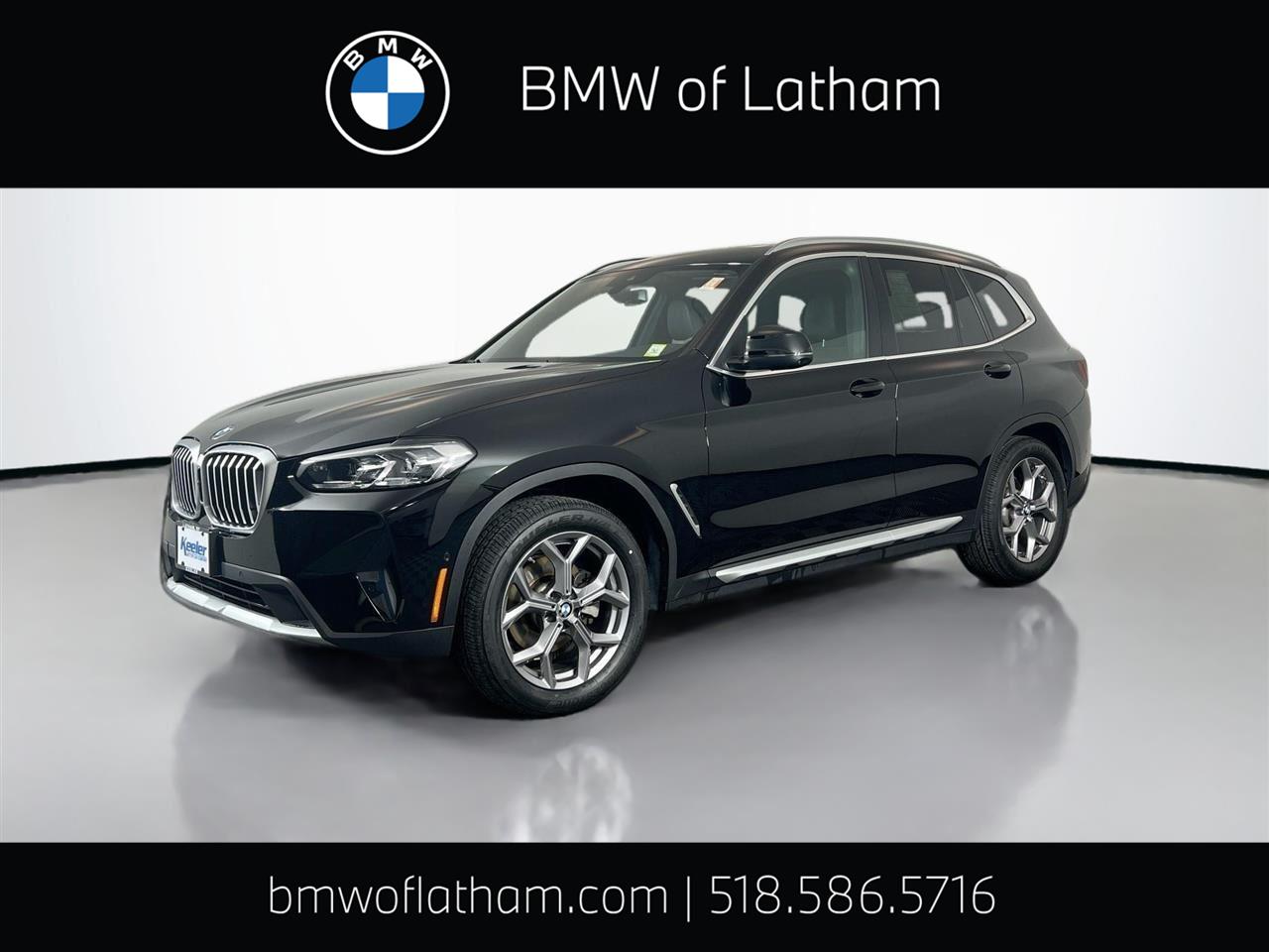 Jet Black 2023 BMW X3 xDrive30i AWD SUV / Crossover All-Wheel Drive Automatic