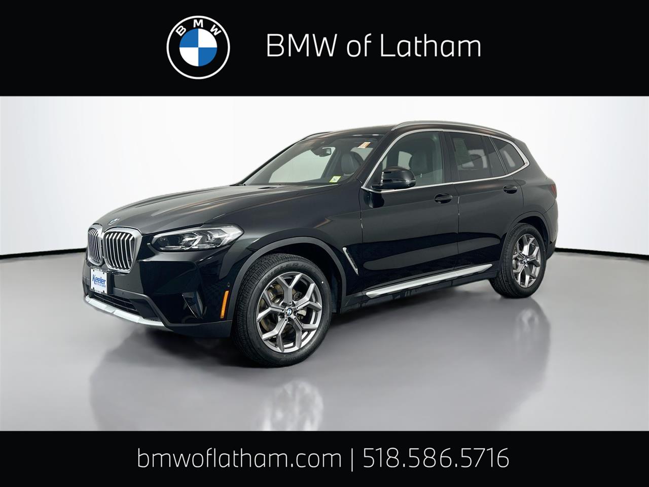Jet Black 2023 BMW X3 xDrive30i AWD SUV / Crossover All-Wheel Drive Automatic