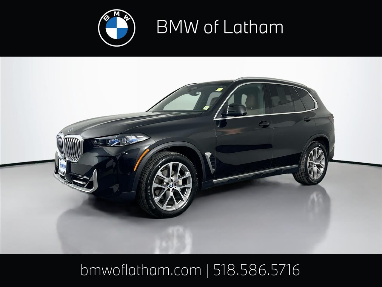 Black Sapphire Metallic 2024 BMW X5 SUV / Crossover All-Wheel Drive Automatic