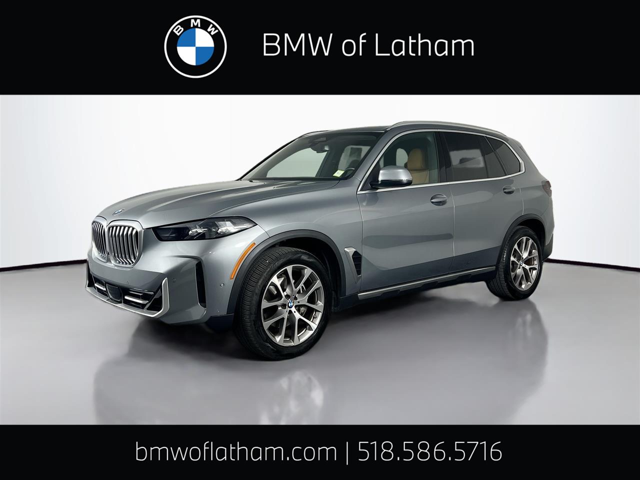 Gray (Skyscraper Grey Metallic) 2024 BMW X5 SUV / Crossover All-Wheel Drive Automatic