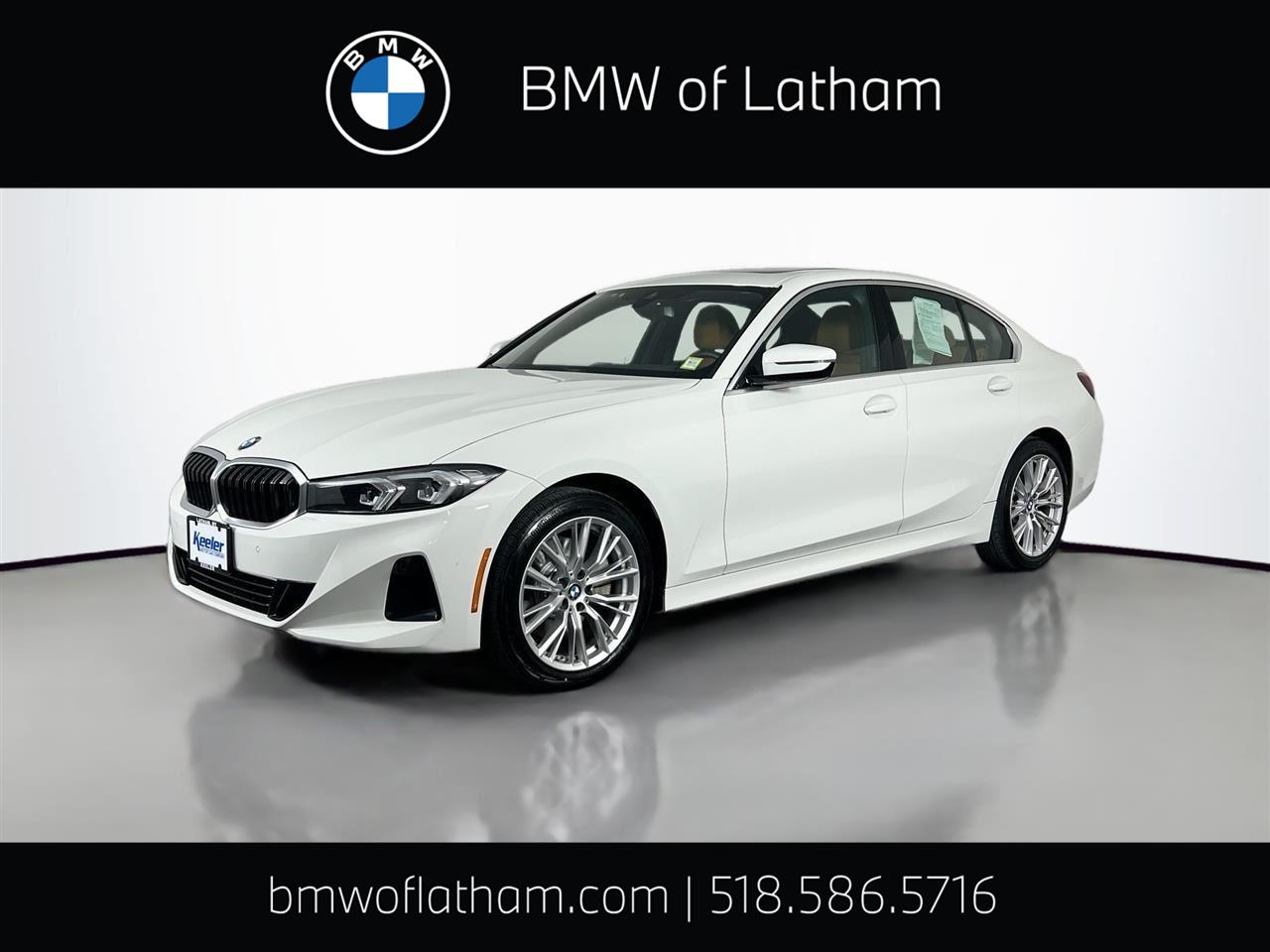 Alpine White 2024 BMW 3 Series Sedan All-Wheel Drive Automatic