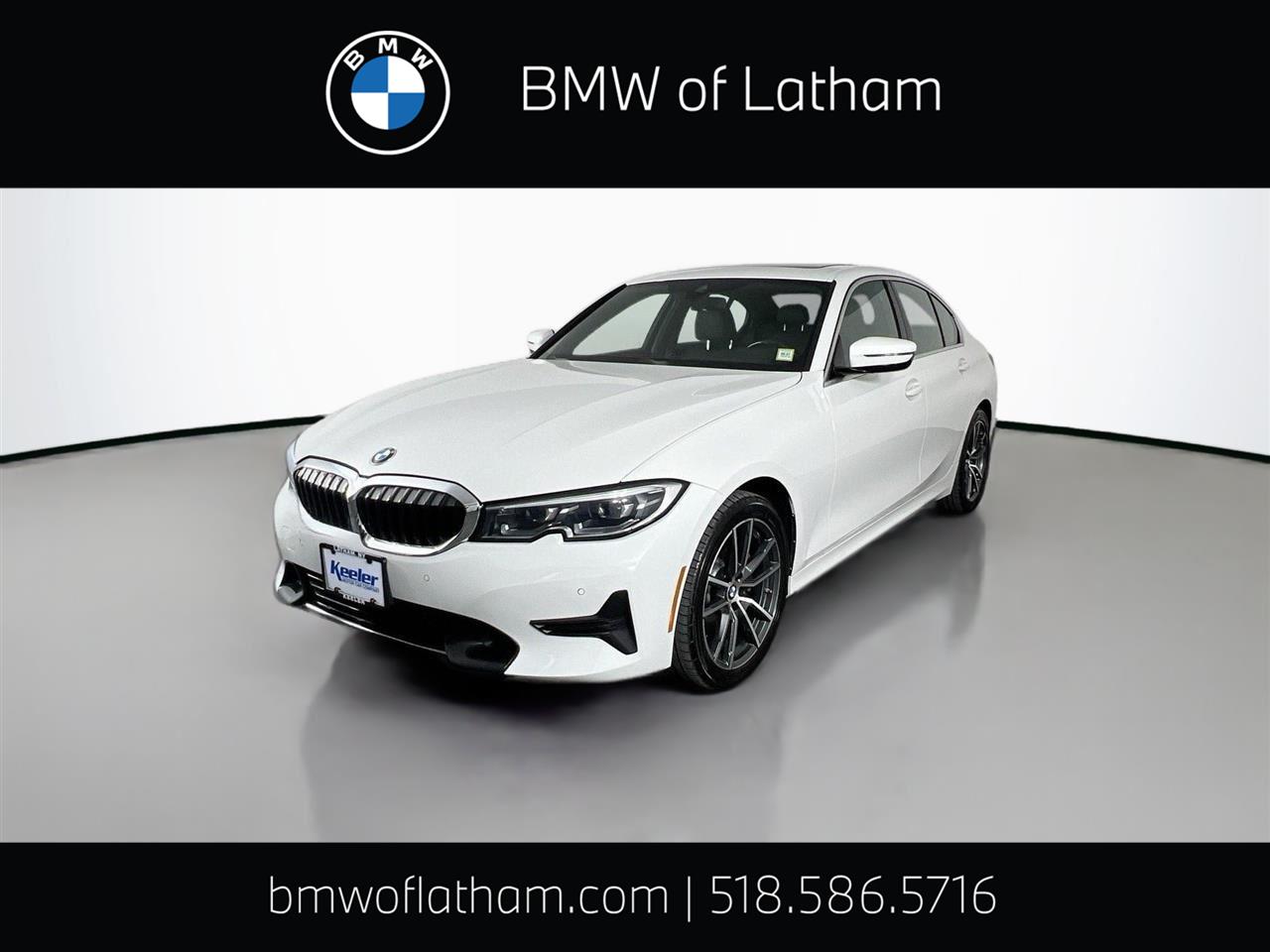 Alpine White 2020 BMW 3 Series Sedan All-Wheel Drive Automatic