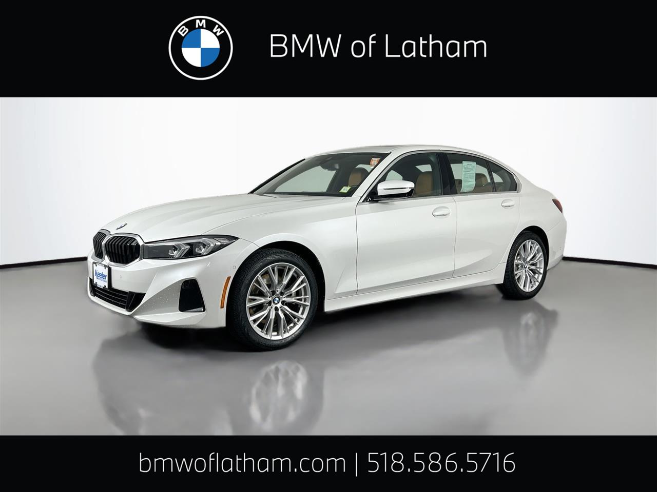 Mineral White Metallic 2023 BMW 3 Series Sedan All-Wheel Drive Automatic