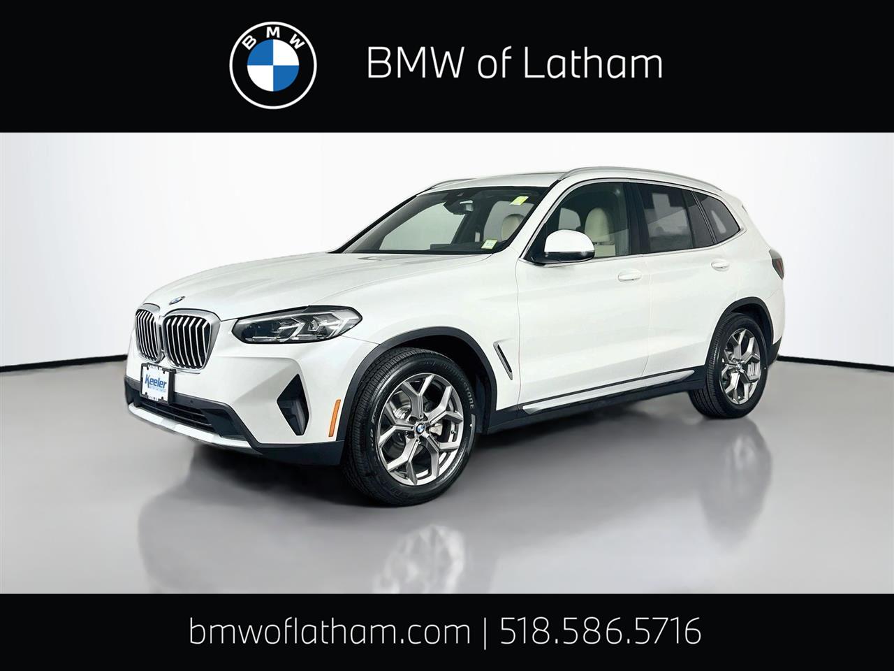 Mineral White Metallic 2022 BMW X3 SUV / Crossover All-Wheel Drive Automatic