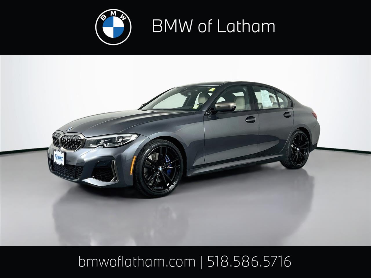 Mineral Gray Metallic 2020 BMW 3 Series Sedan All-Wheel Drive Automatic