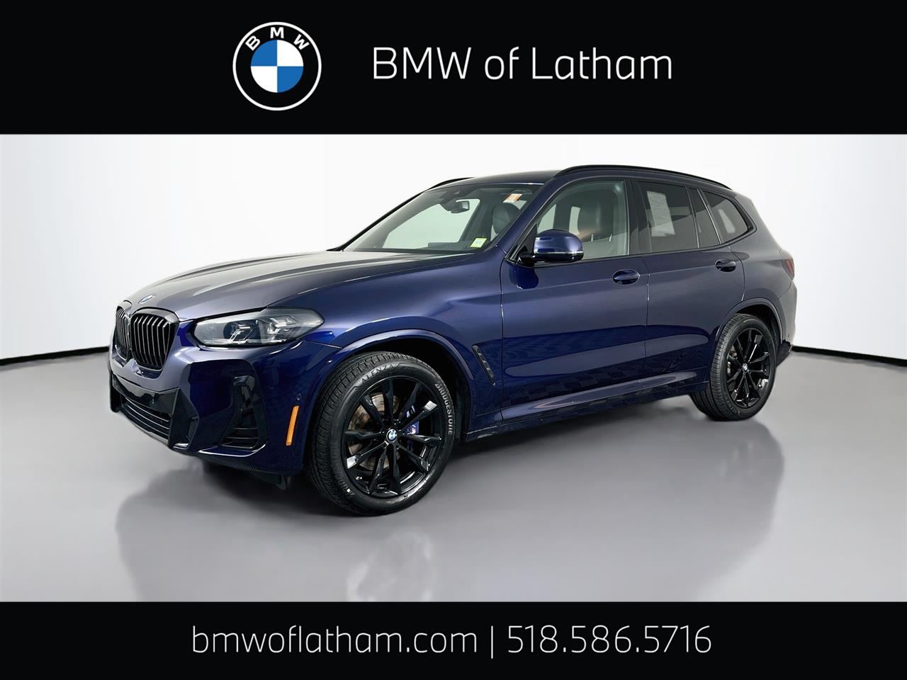 Tanzanite Blue II Metallic 2024 BMW X3 SUV / Crossover All-Wheel Drive Automatic