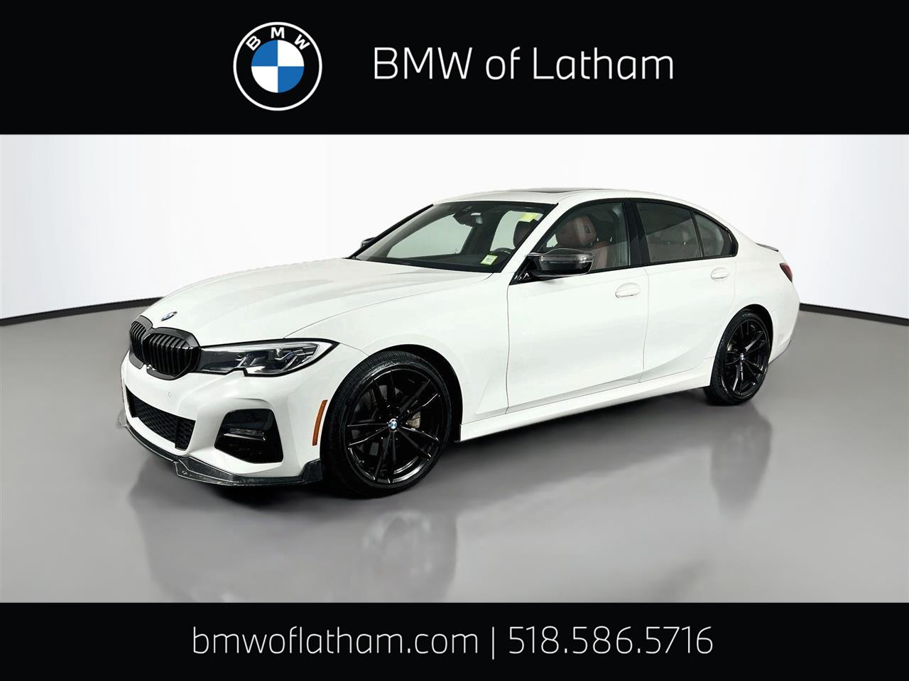 Alpine White 2022 BMW 3 Series Sedan All-Wheel Drive Automatic
