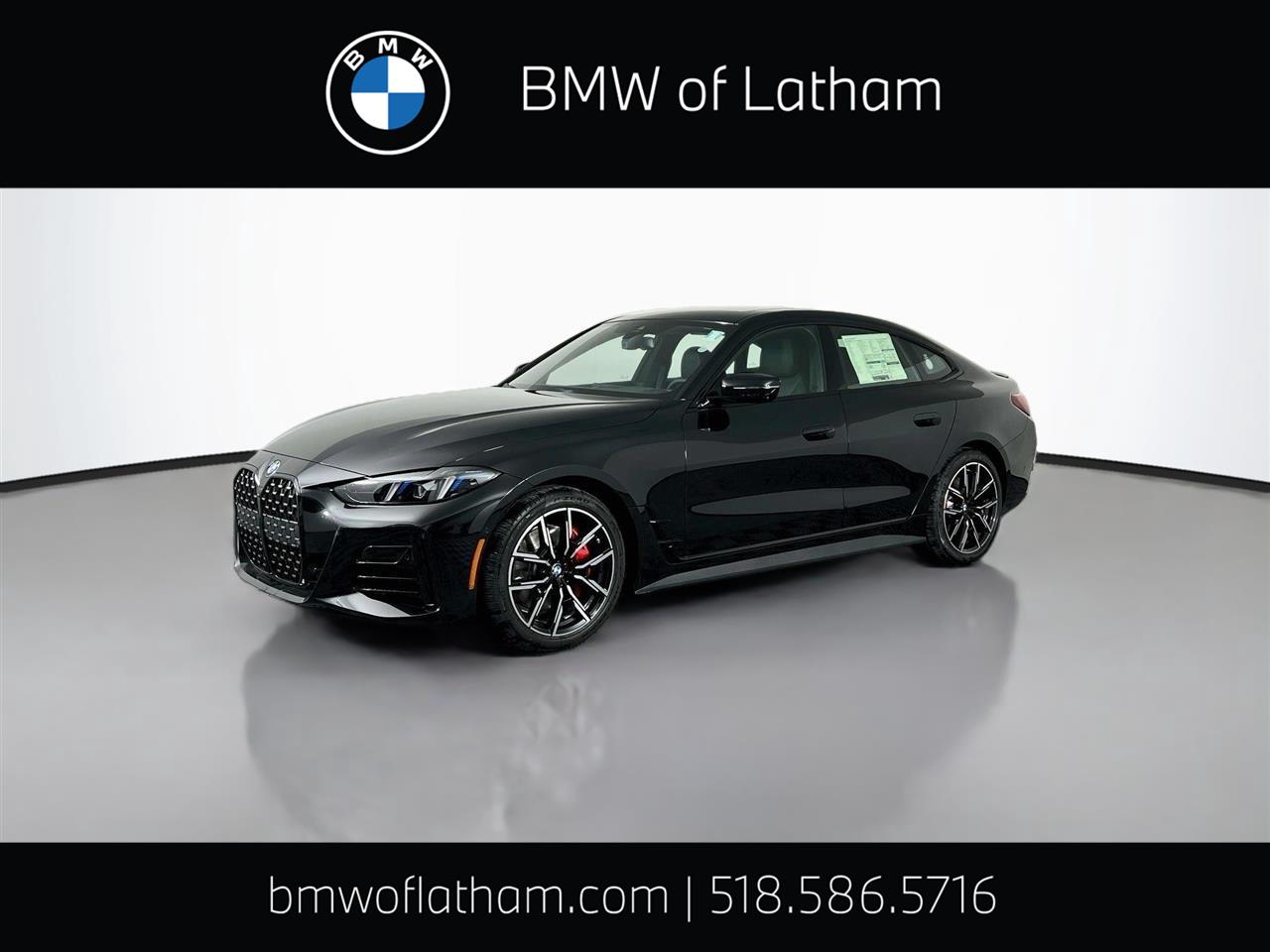 Black Sapphire Metallic 2026 BMW 4 Series Sedan All-Wheel Drive Automatic