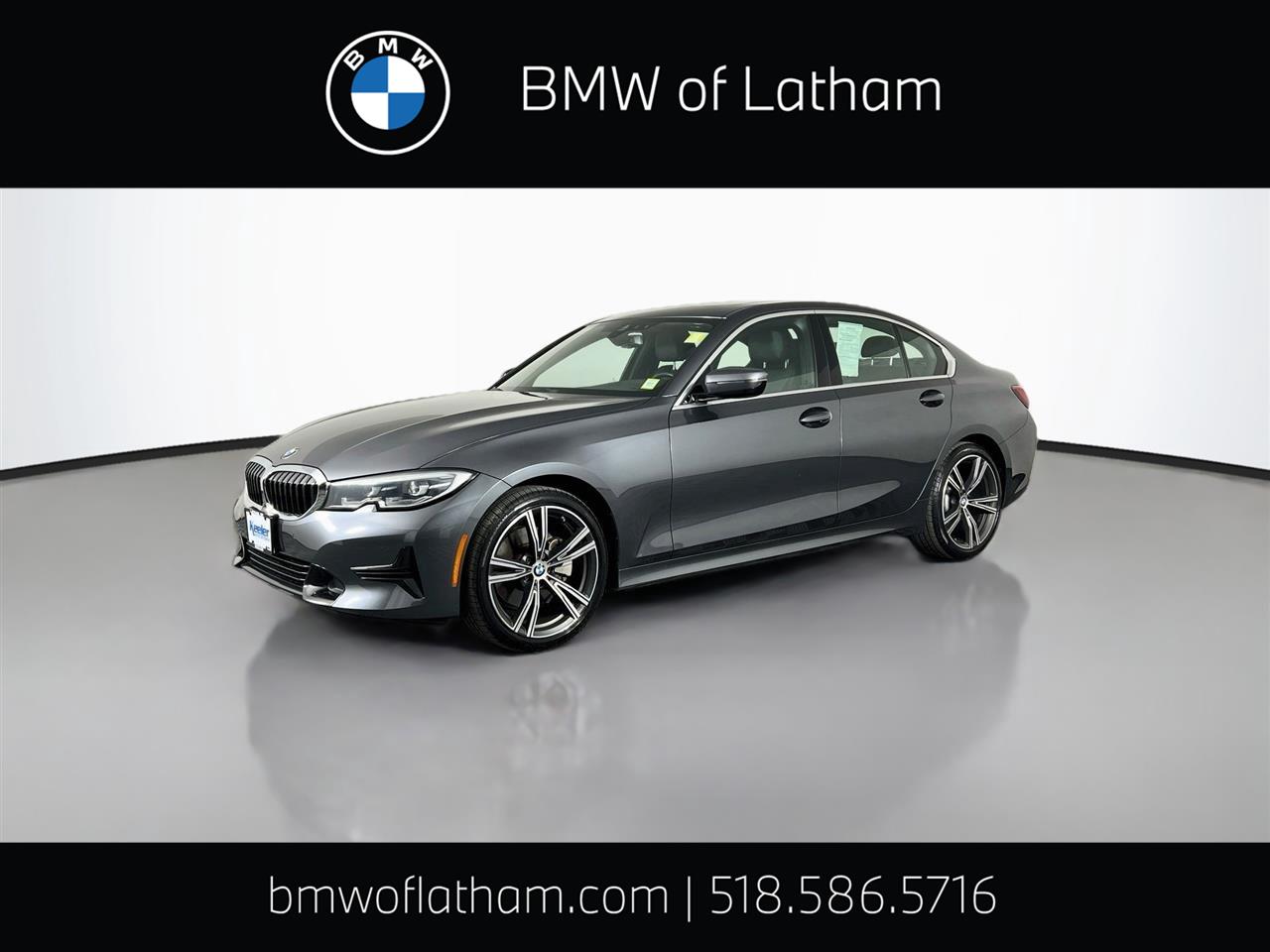 Mineral Gray Metallic 2021 BMW 3 Series Sedan All-Wheel Drive Automatic